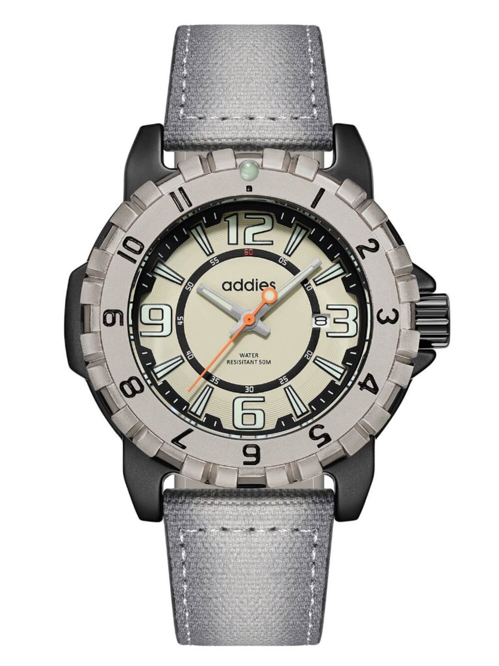Addiesdive-ADDIES Sporty Quartz Watch MY-057 , 50m Waterproof